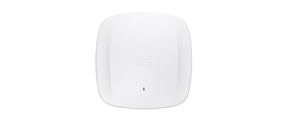 Cisco Catalyst 9166 Series access point view from above