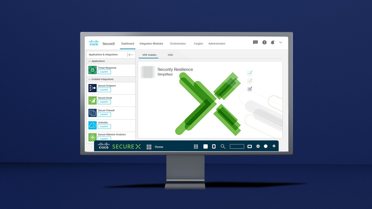 Image of Cisco SecureX platform